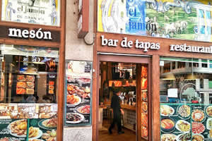 Comer en gran via barato