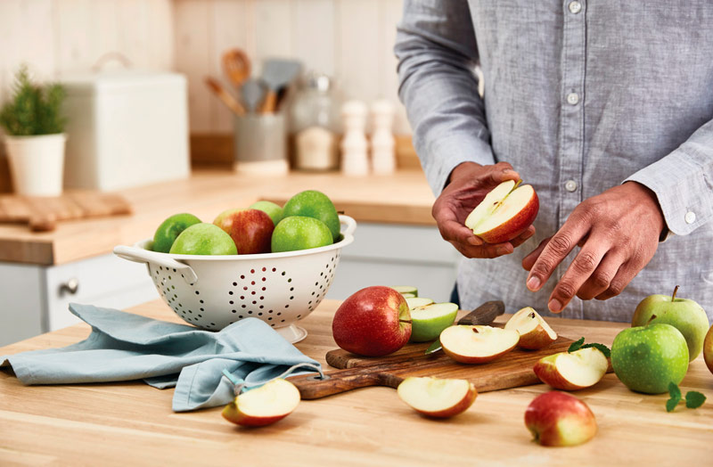Como evitar que se oxide la manzana