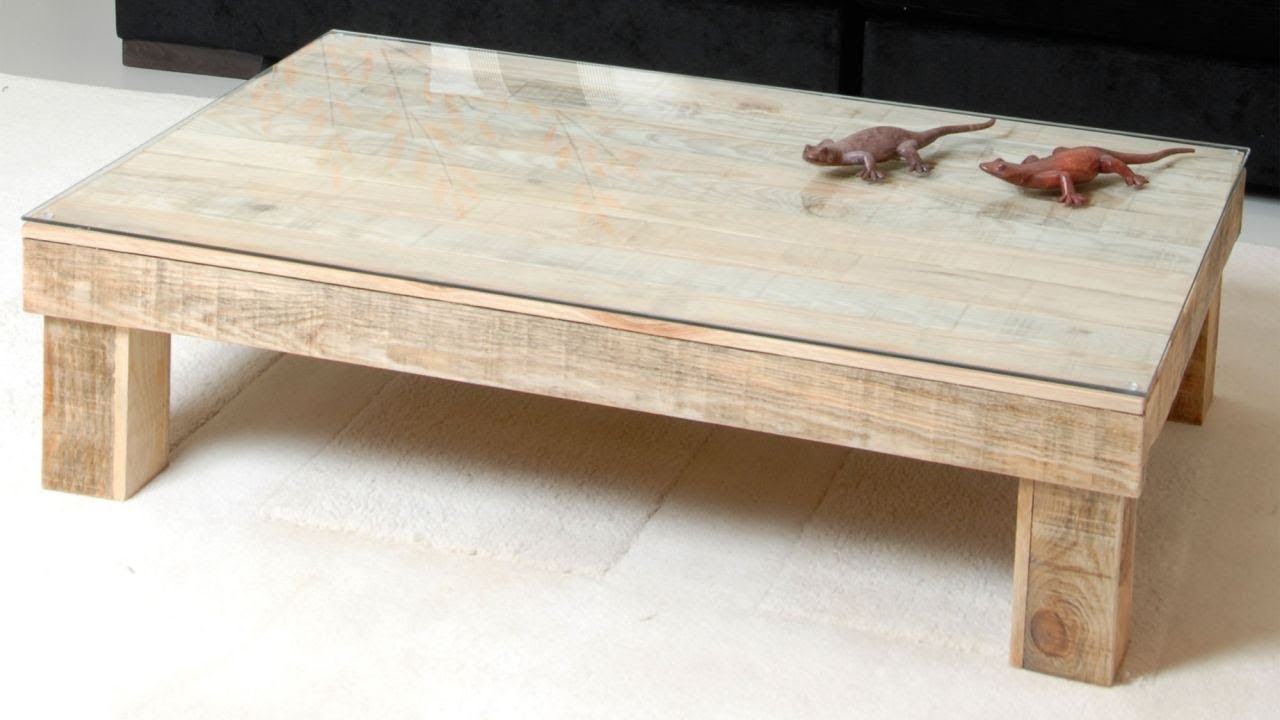 Como hacer una mesa con palets