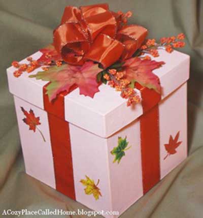 Como hacer cajas de regalo con cartulina