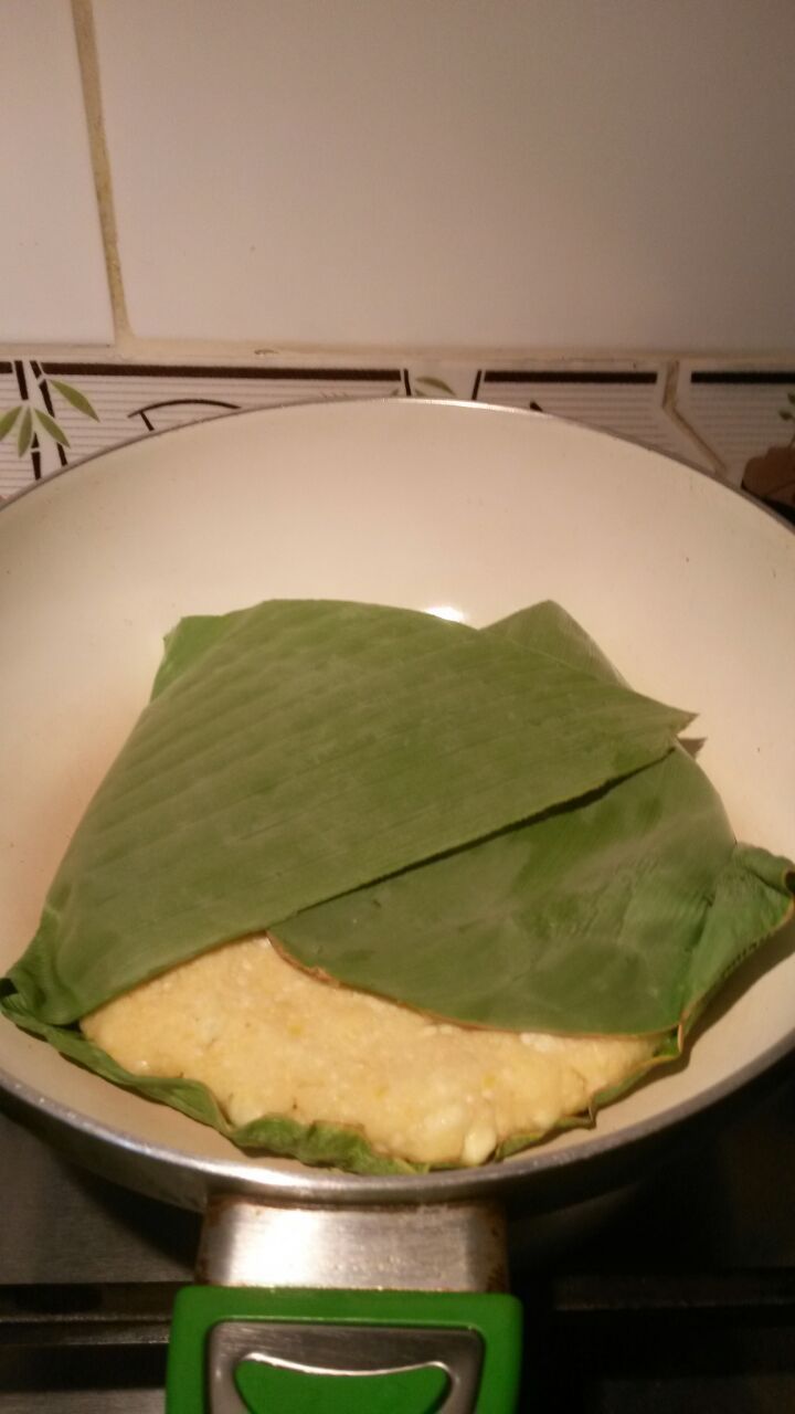 Platos de hoja de maiz