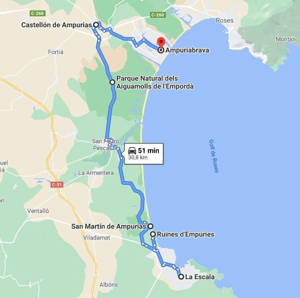 Ruta costa brava 3 dias