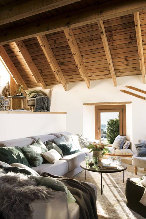 Casas de madera por dentro