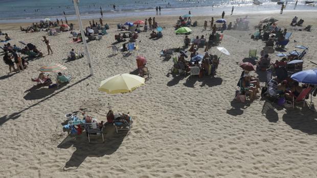 El tiempo en las playas de cadiz