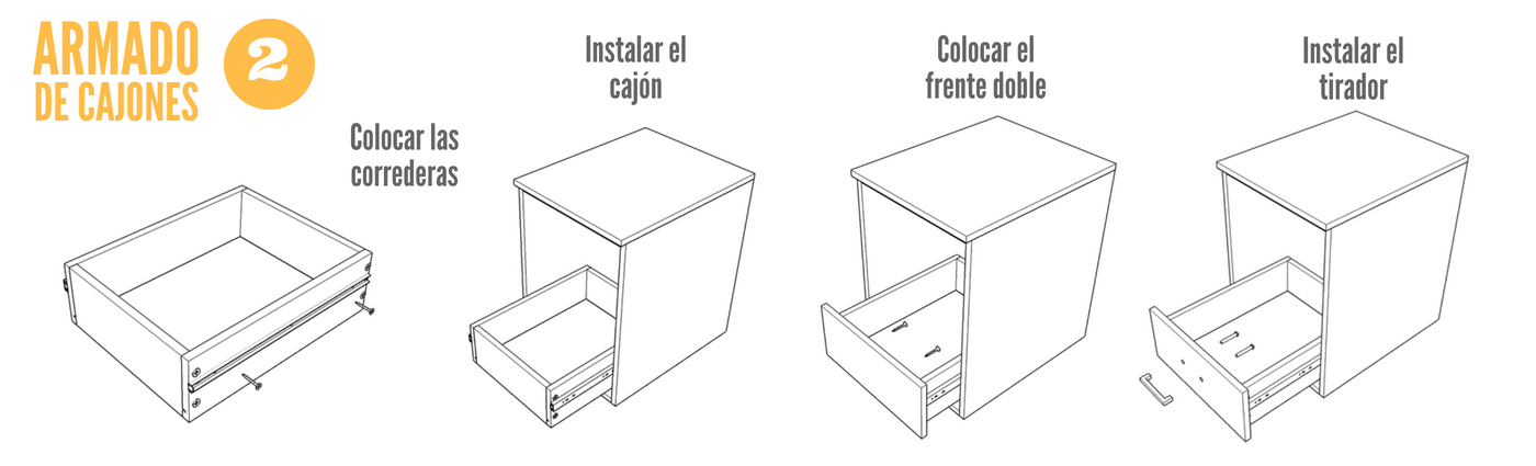 Como hacer cajones para closet