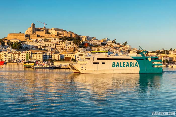 Barcos ibiza formentera horarios