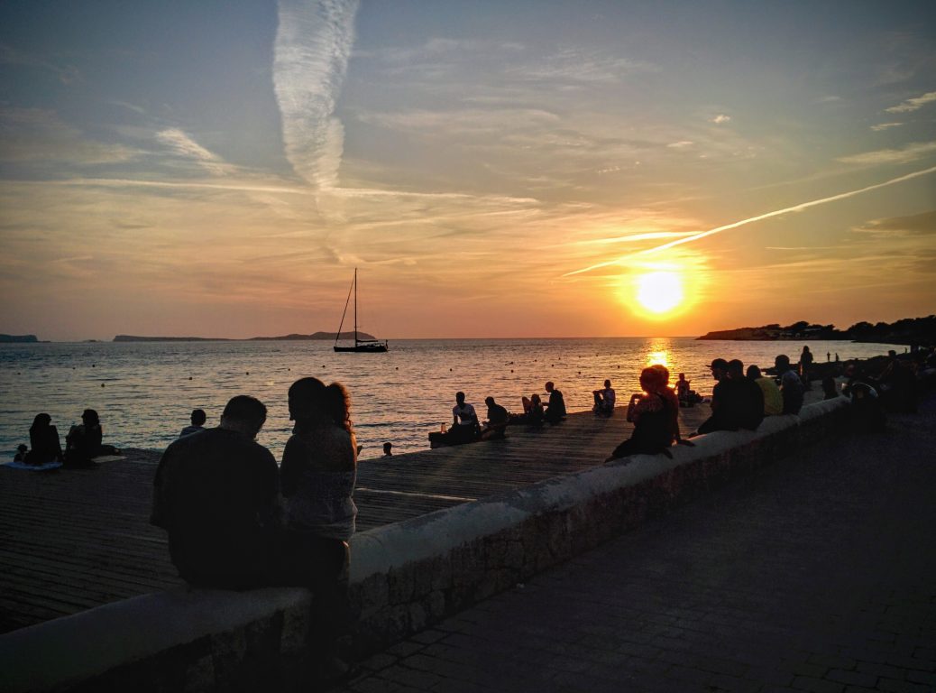 Puesta de sol ibiza hoy