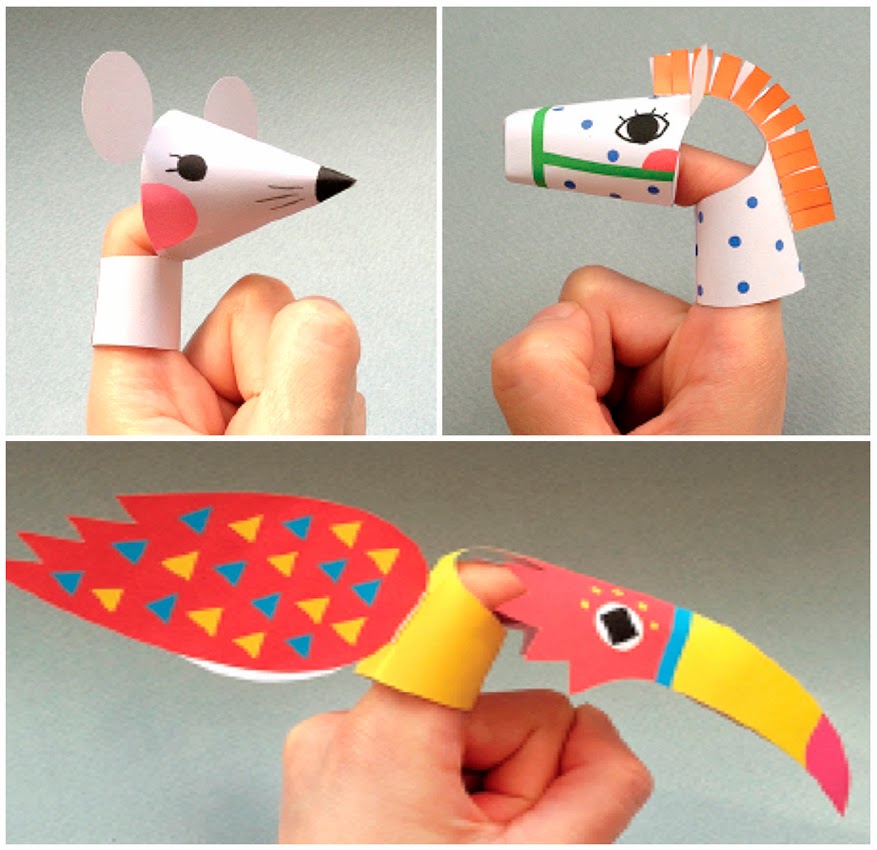 Como hacer juguetes de papel