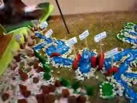 Maqueta de sistema de riego