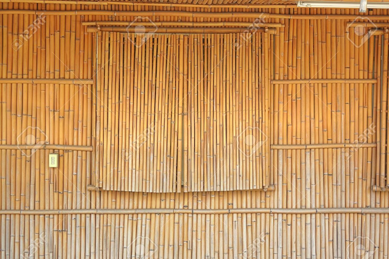 Casas hechas de bambu